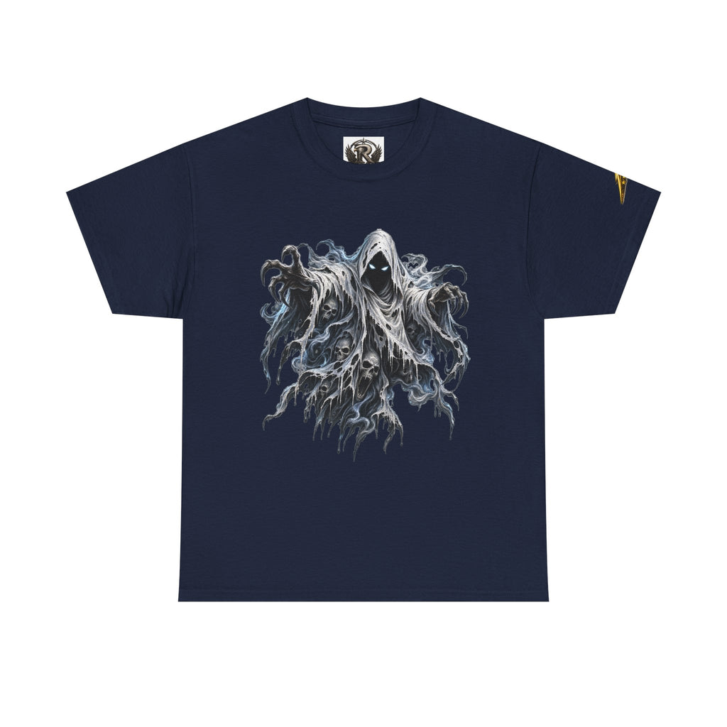 Ghostly Reaper Graphic Tee — Dark Grunge Horror T‑Shirt