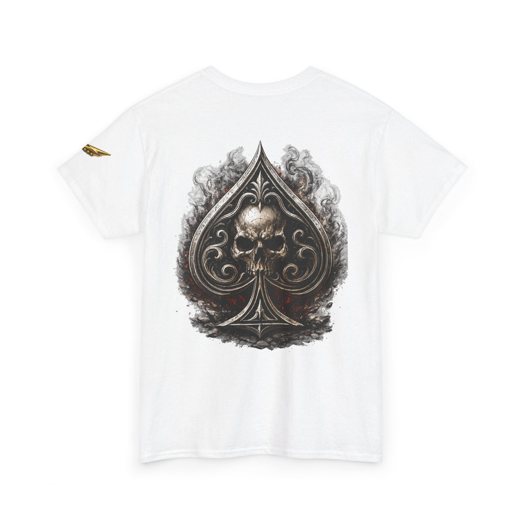 Skull Ace Tee — Gothic Spade Graphic T-Shirt