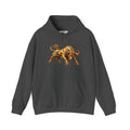 Gold Bull Hoodie — Metallic Charging Bull Graphic Hoody