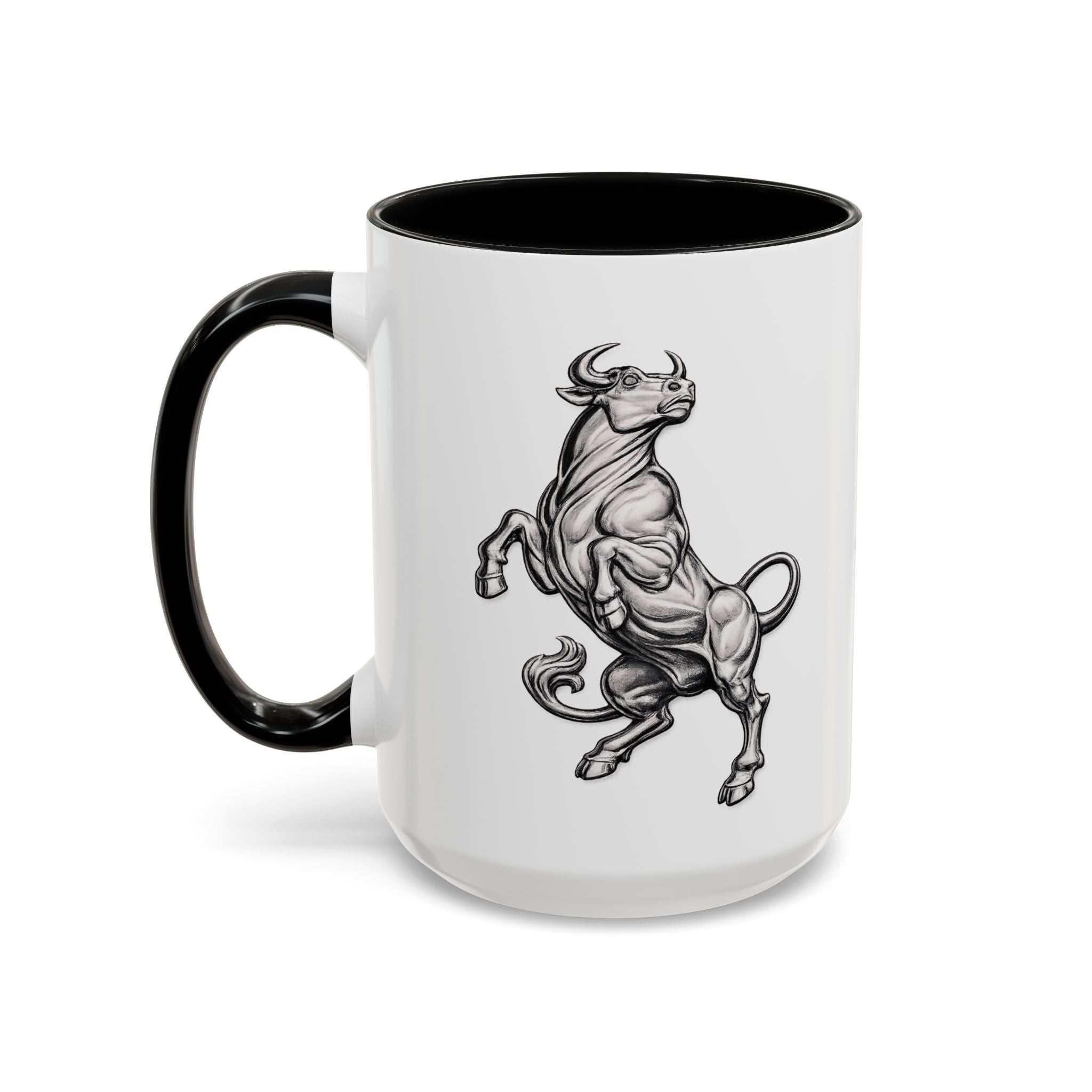 Taurus Bull Coffee Mug — Zodiac Astrology Accent Mug (11/15oz)