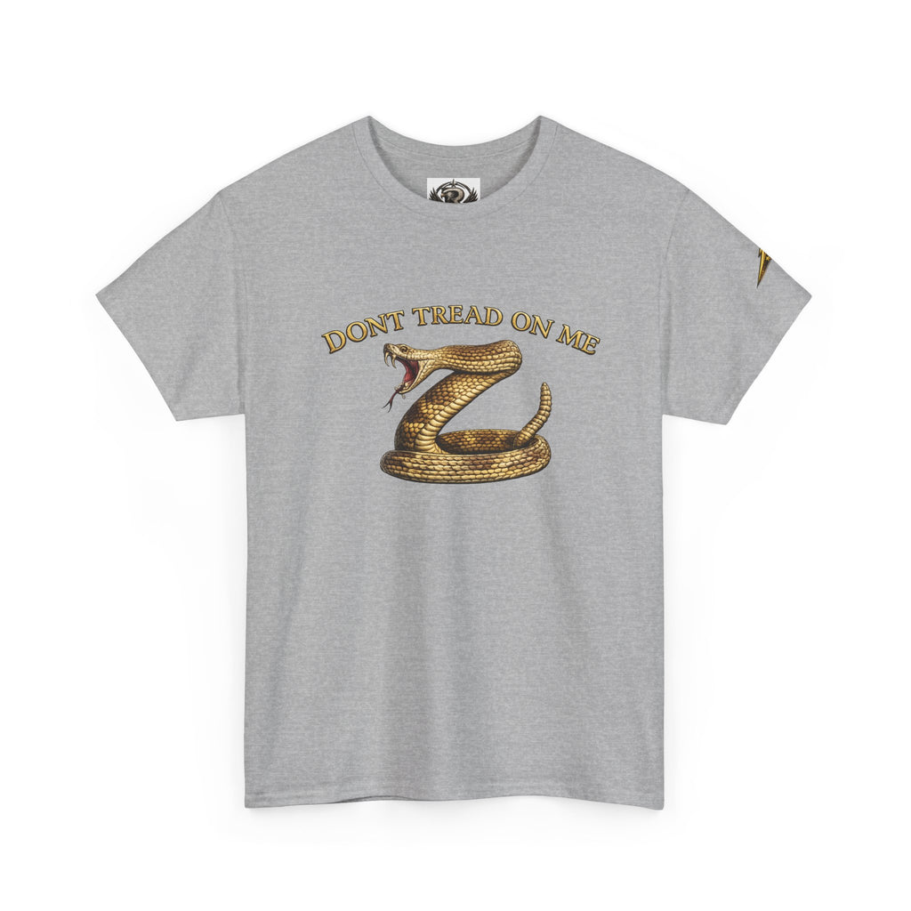 Don't Tread On Me Tee — Vintage Coiled Rattlesnake Graphic T-Shirt