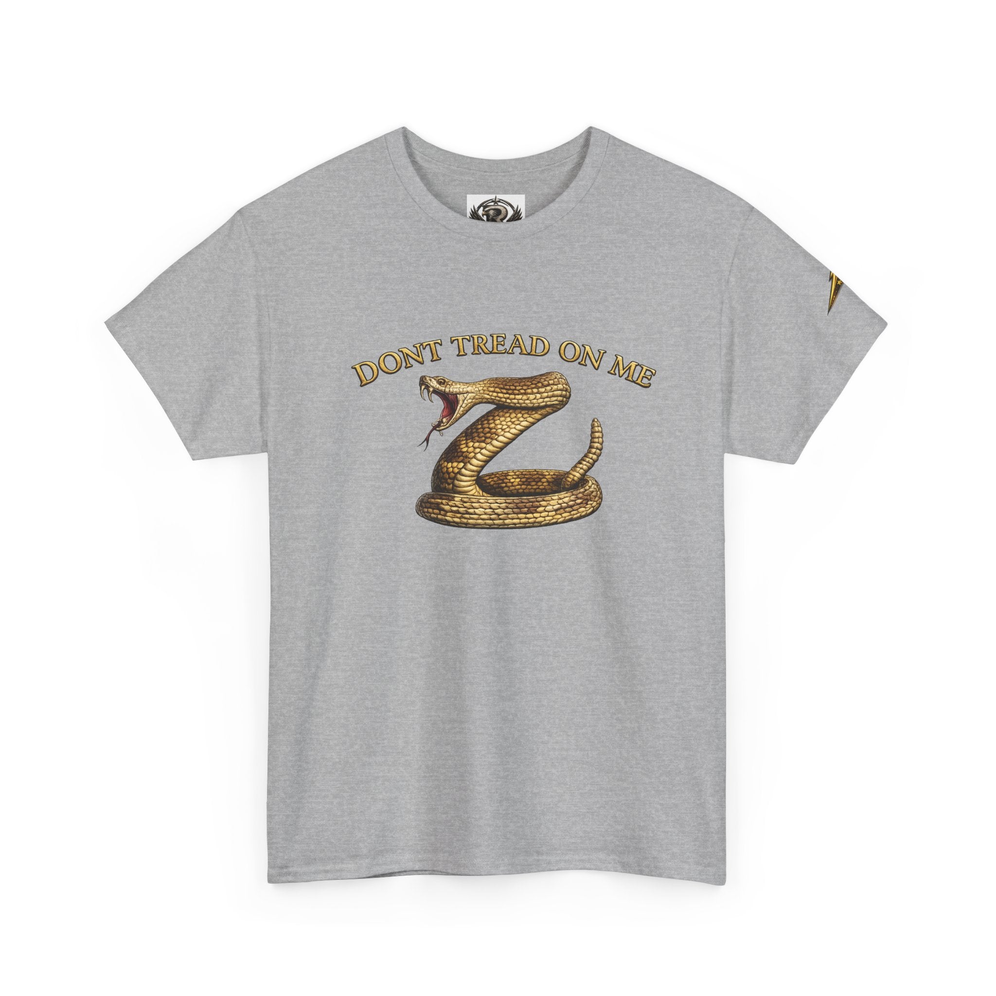 Don't Tread On Me Tee — Vintage Coiled Rattlesnake Graphic T-Shirt