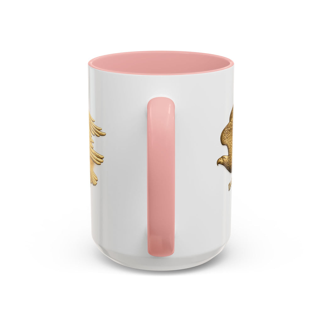 Gold Eagle "In God We Trust" Accent Coffee Mug