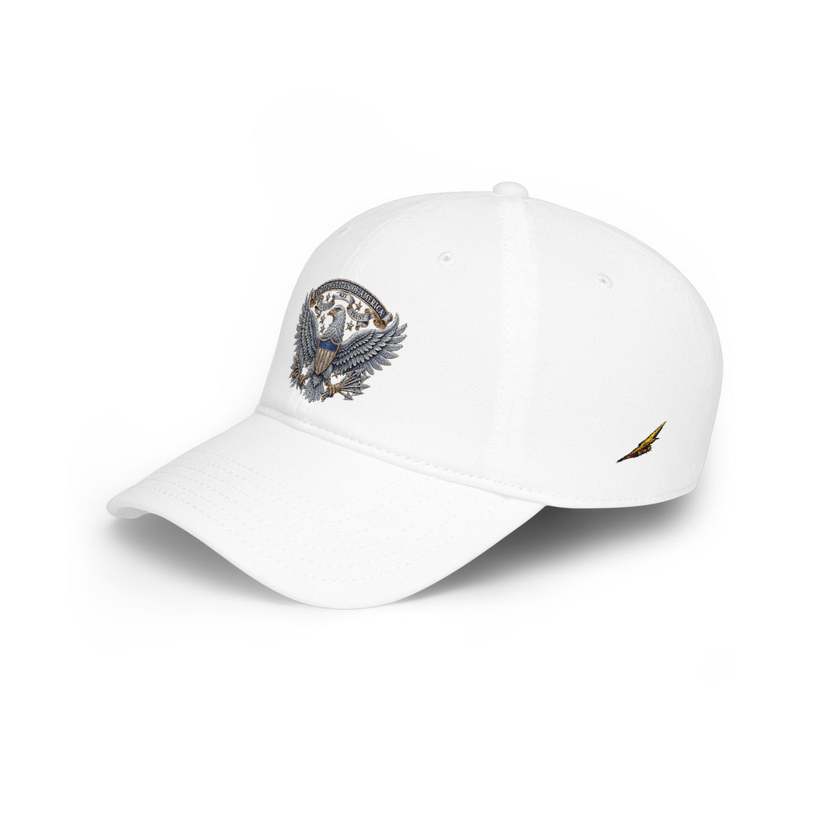 Patriotic Eagle Low Profile Baseball Cap