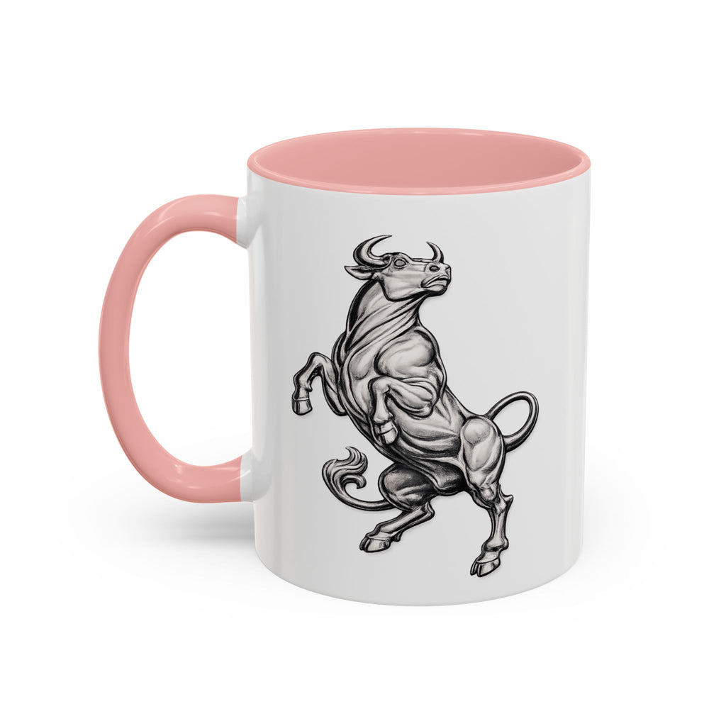 Taurus Bull Coffee Mug — Zodiac Astrology Accent Mug (11/15oz)