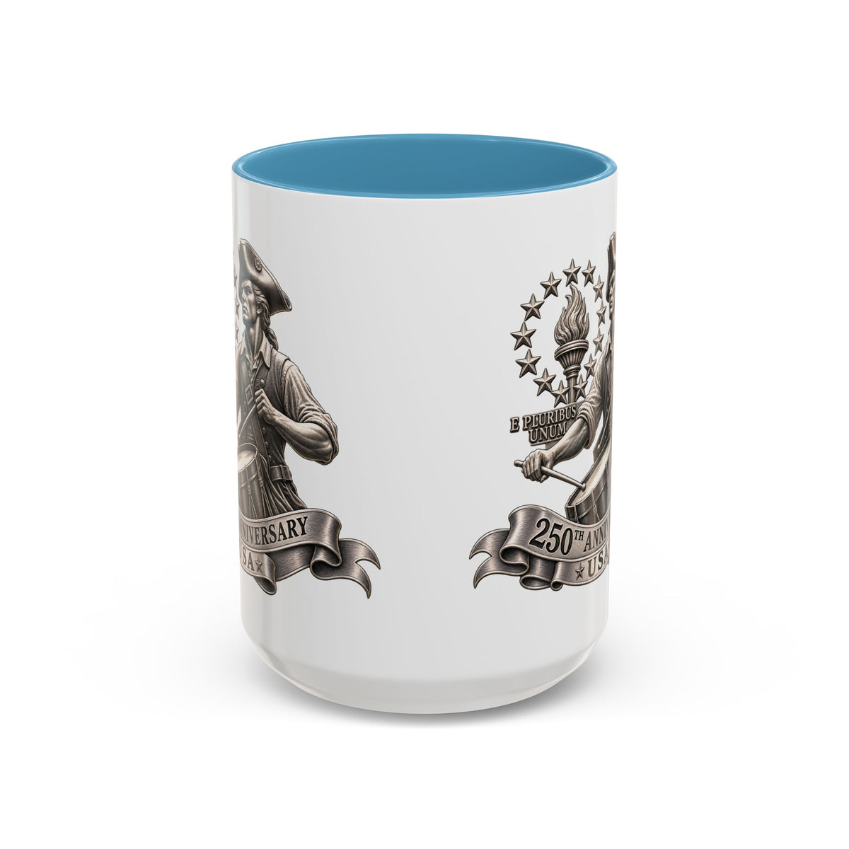 250th Anniversary USA Drum-Major Accent Coffee Mug
