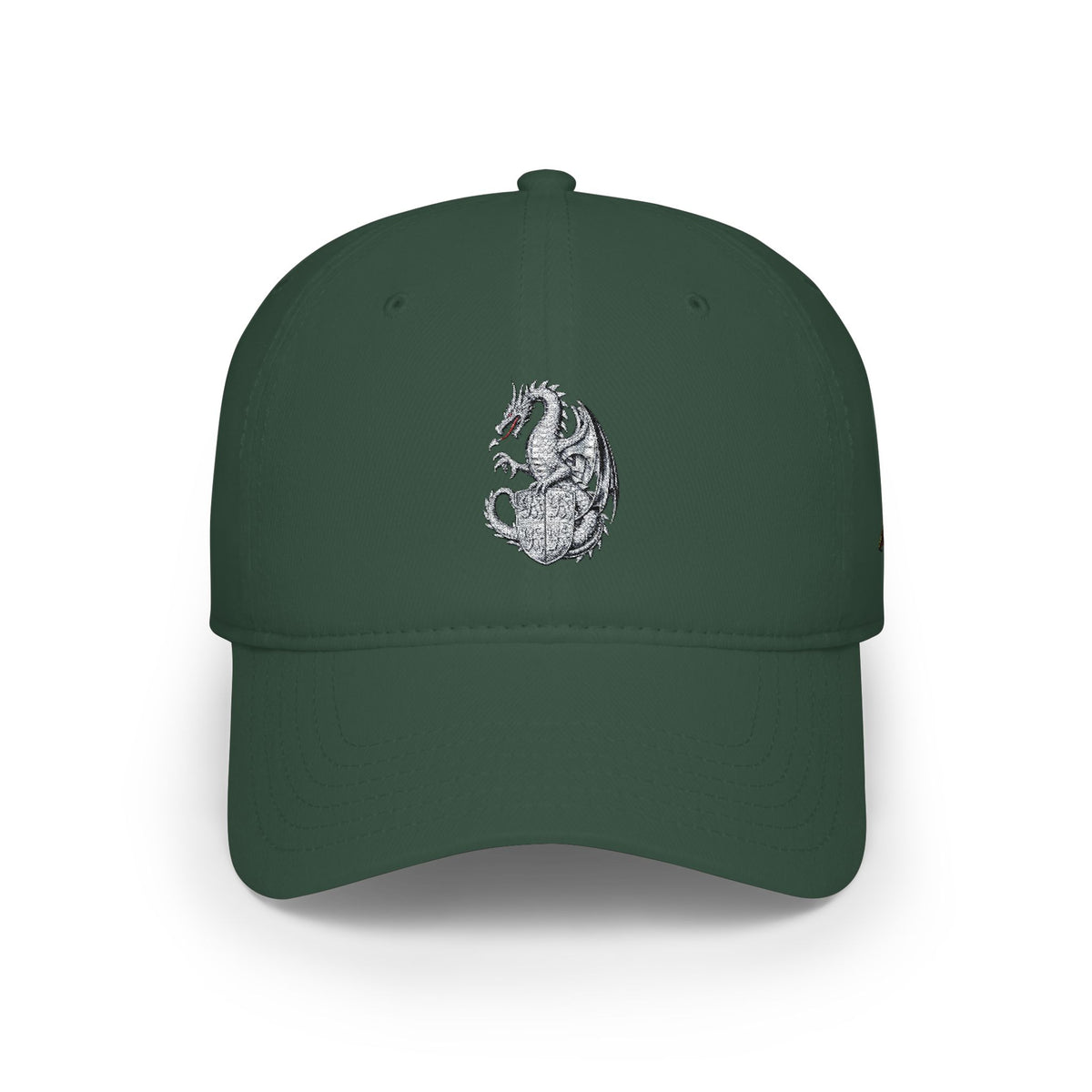 Dragon Embroidered Cap — Low Profile Baseball Hat