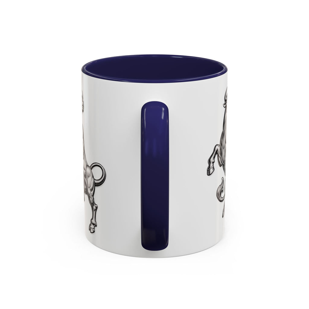 Taurus Bull Coffee Mug — Zodiac Astrology Accent Mug (11/15oz)
