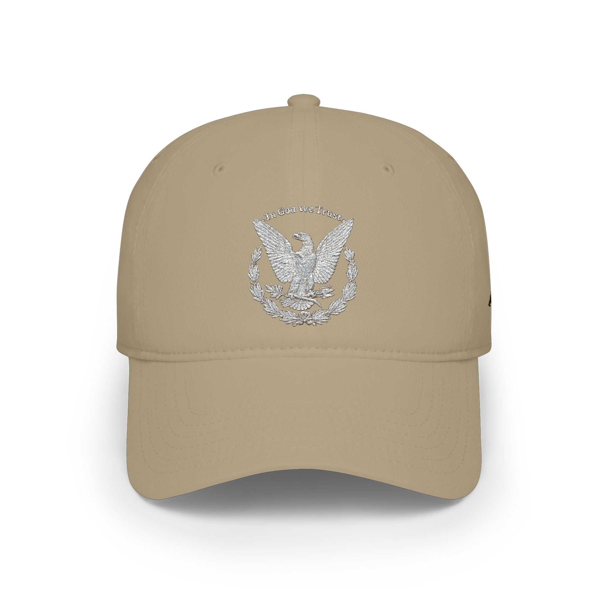 Copy of Low Profile Cap with Gold Eagle Embroidery — Patriot Vintage Baseball Hat