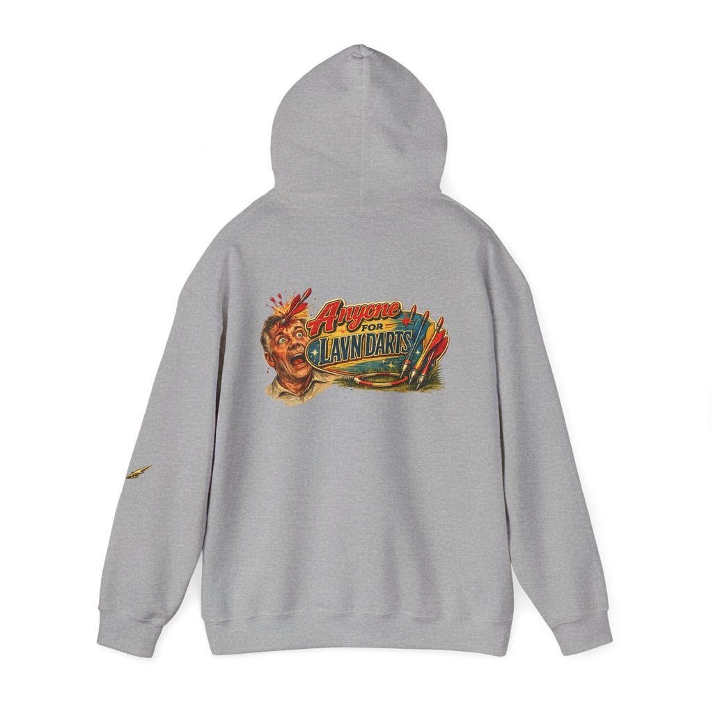 Hoodie - Awesome Lawn Darts Vintage Graphic Hoodie