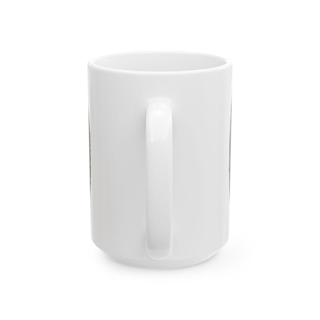 Devil Vacation Ceramic Mug — 'I Like It Hot' Volcano Coffee Tea Cup (11oz/15oz)
