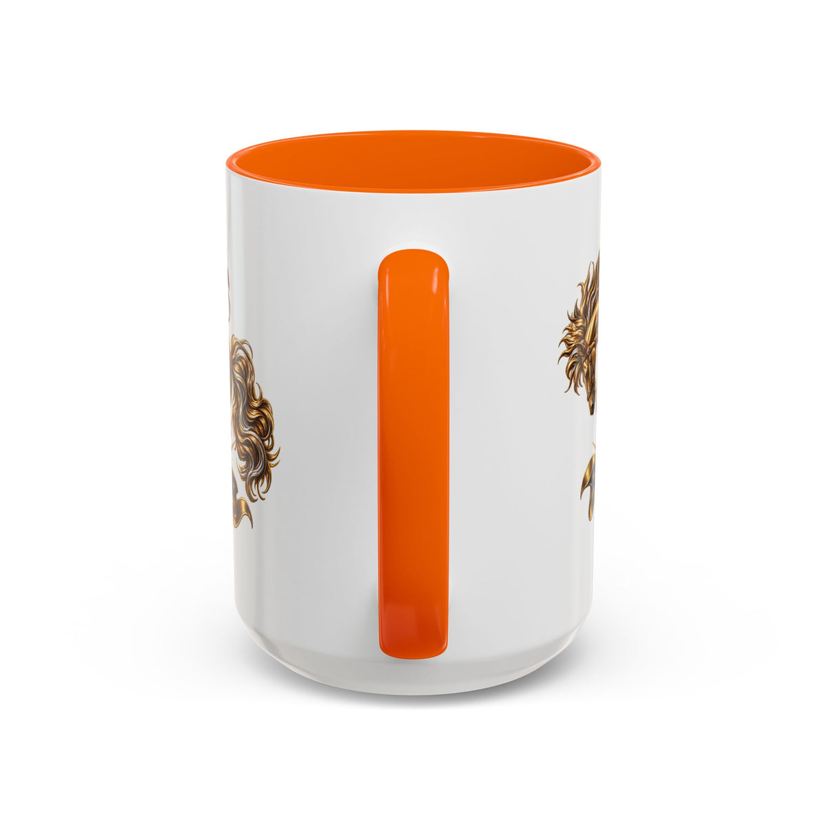 In God We Trust Golden Horse Accent Coffee Mug