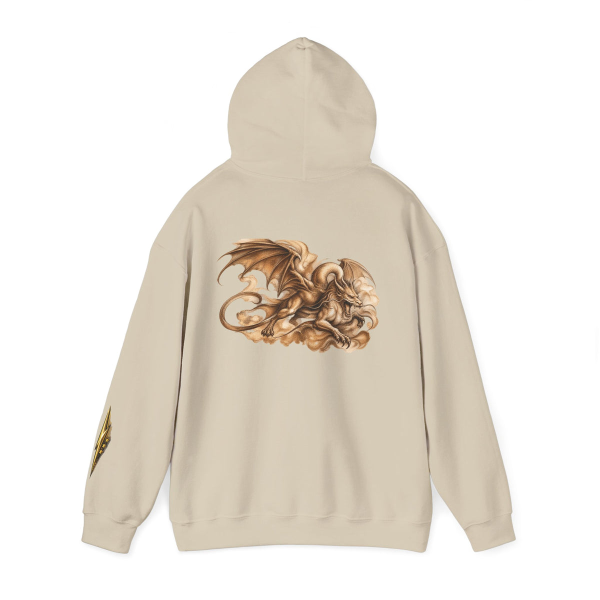 Hoodie — Golden Dragon Art Pullover