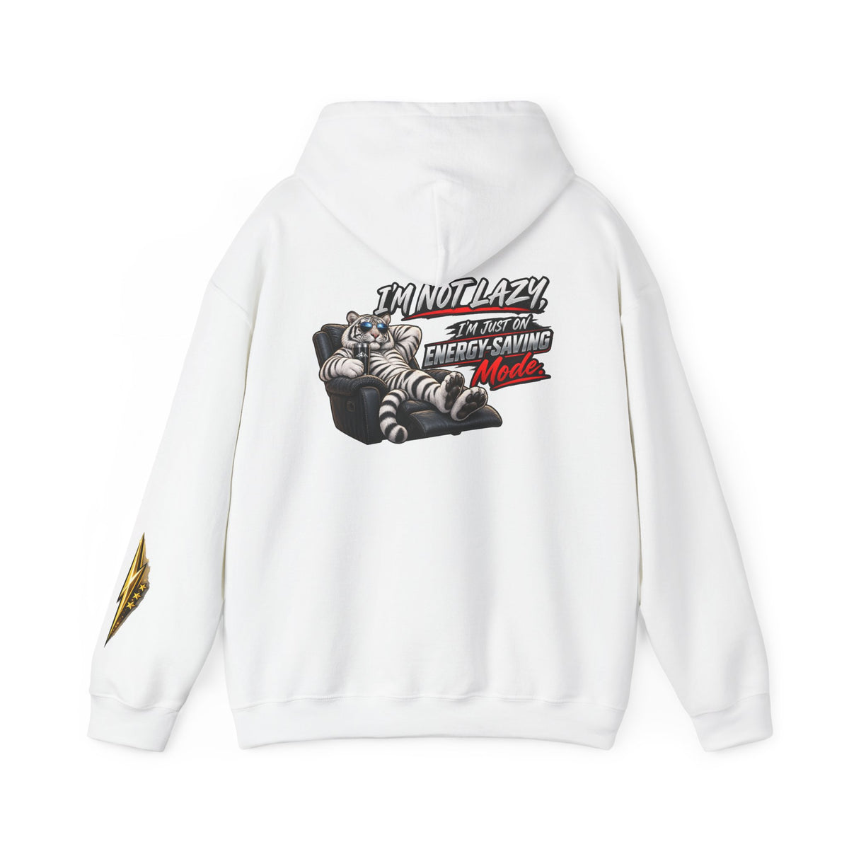 Cat 'Energy‑Saving Mode' Hoodie