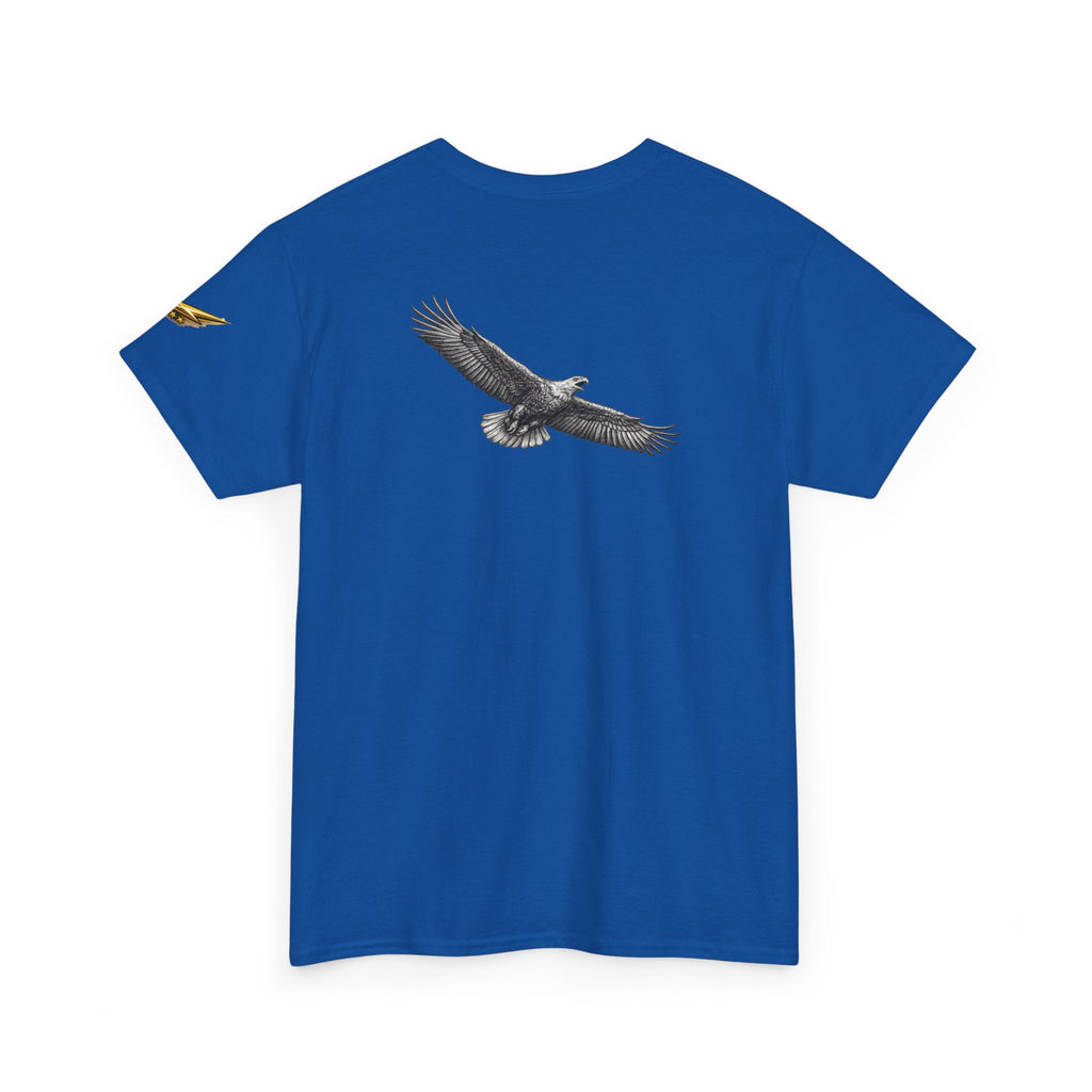 Liberty Eagle T-Shirt — Vintage Liberty Head & Soaring Eagle Graphic Tee