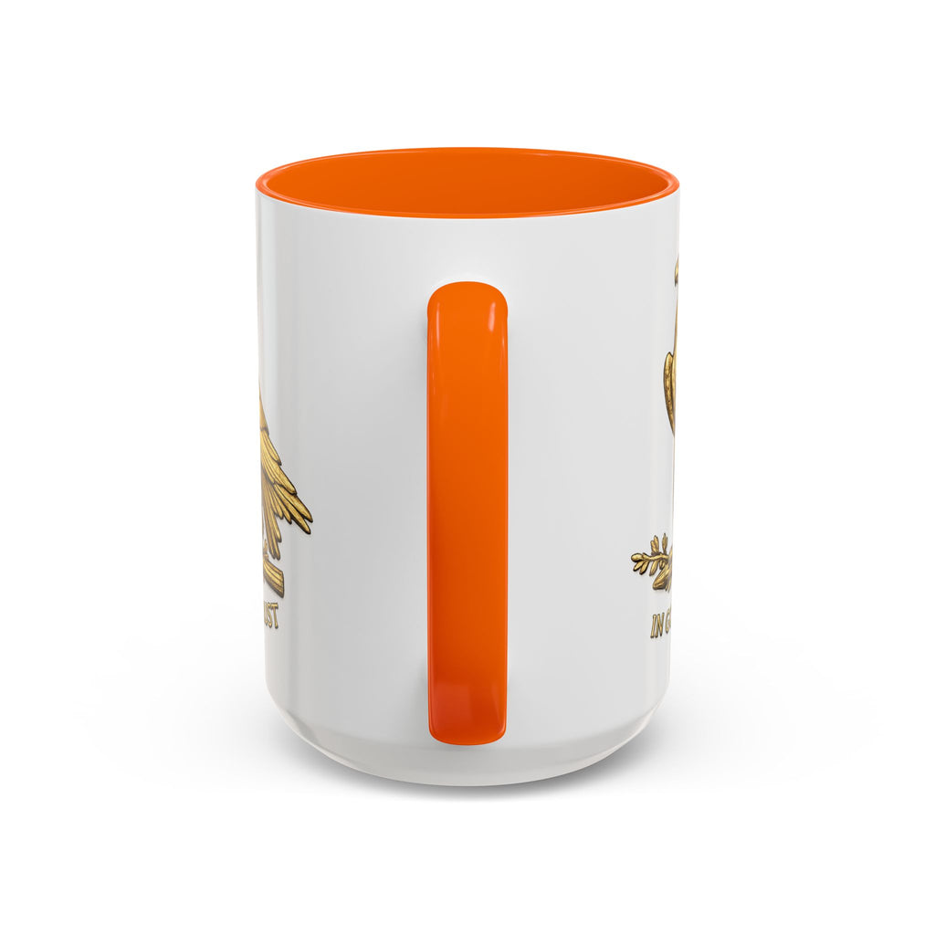 Gold Eagle "In God We Trust" Accent Coffee Mug