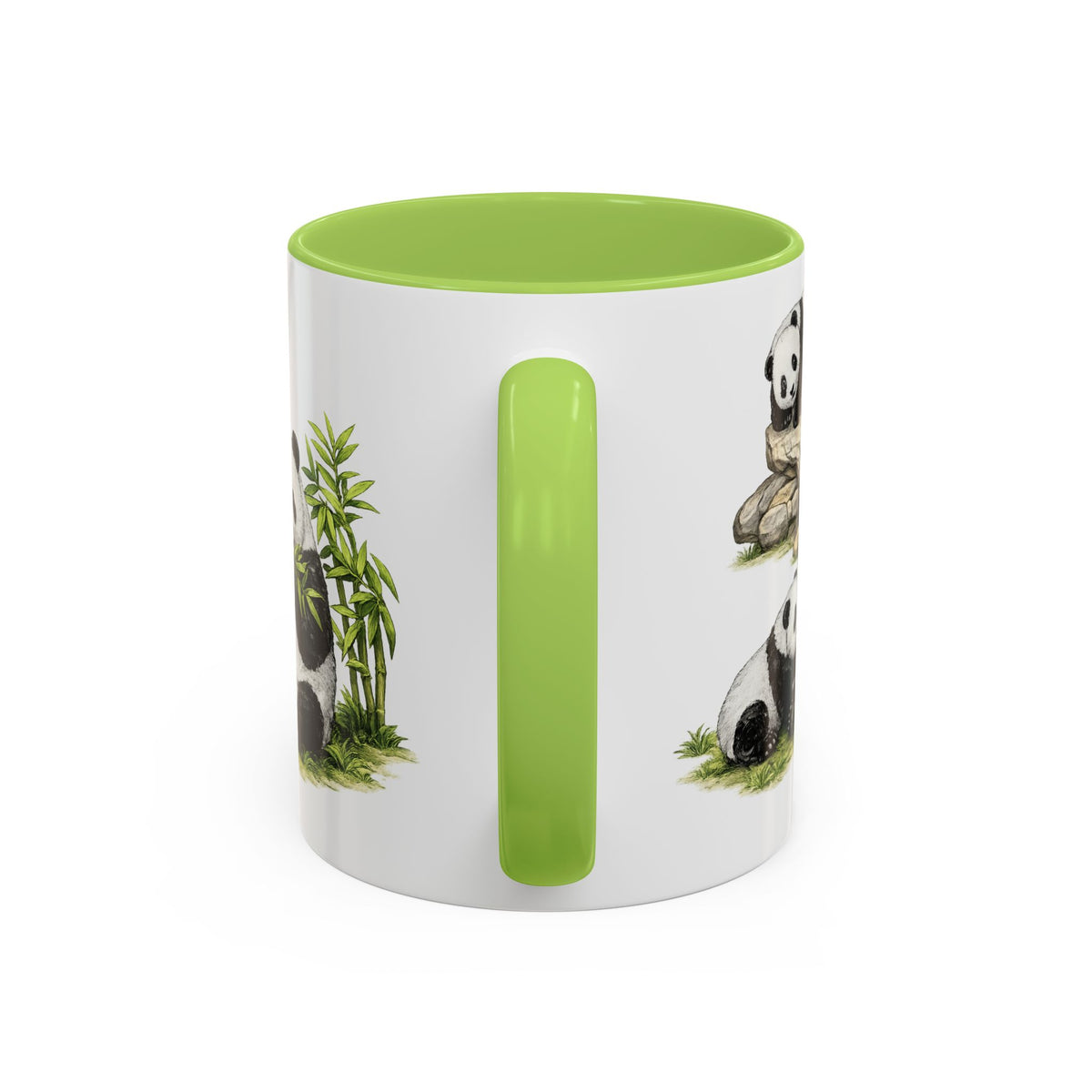 Sculpted Profile Accent Coffee Mug — Classical Bust Design (11/15 oz)