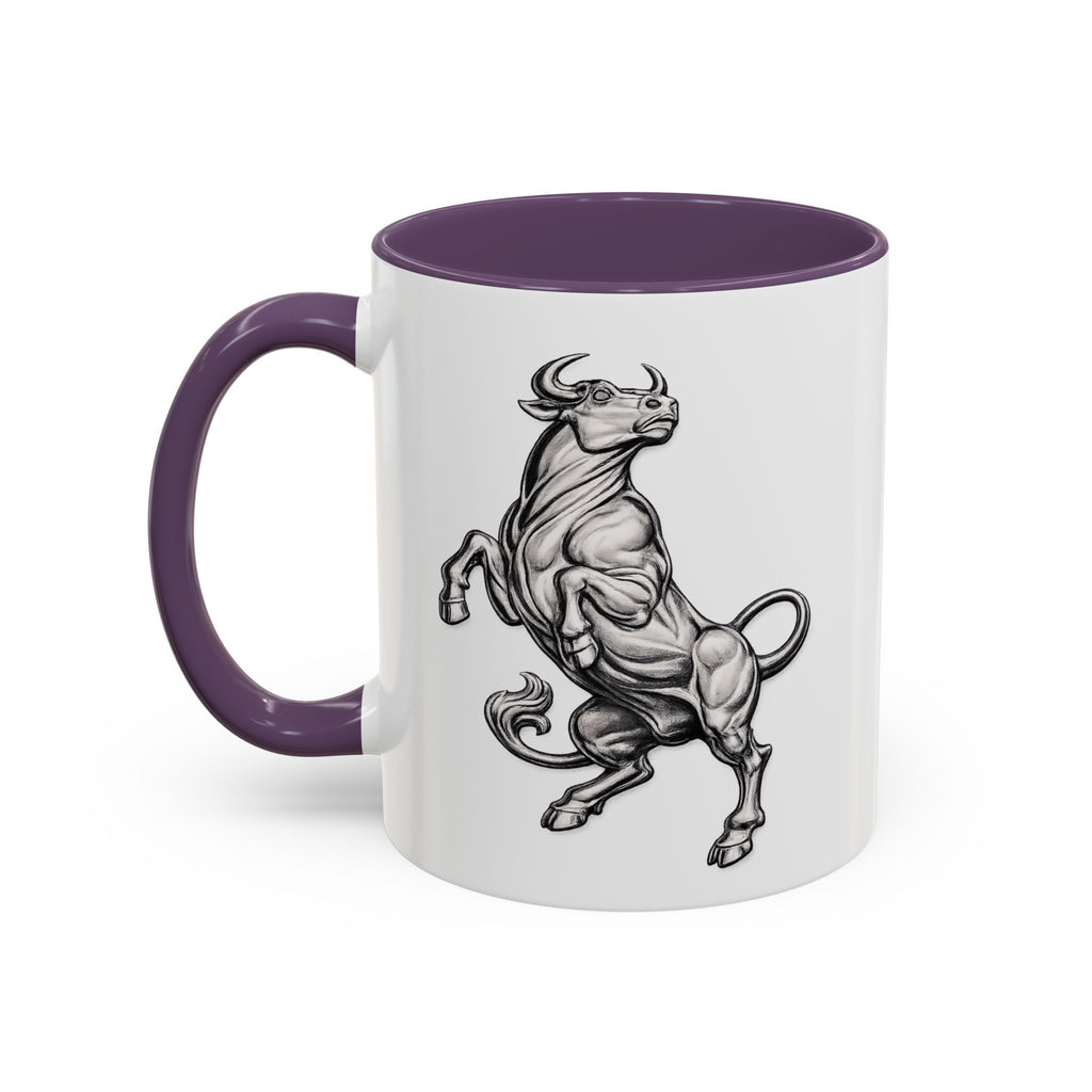 Taurus Bull Coffee Mug — Zodiac Astrology Accent Mug (11/15oz)