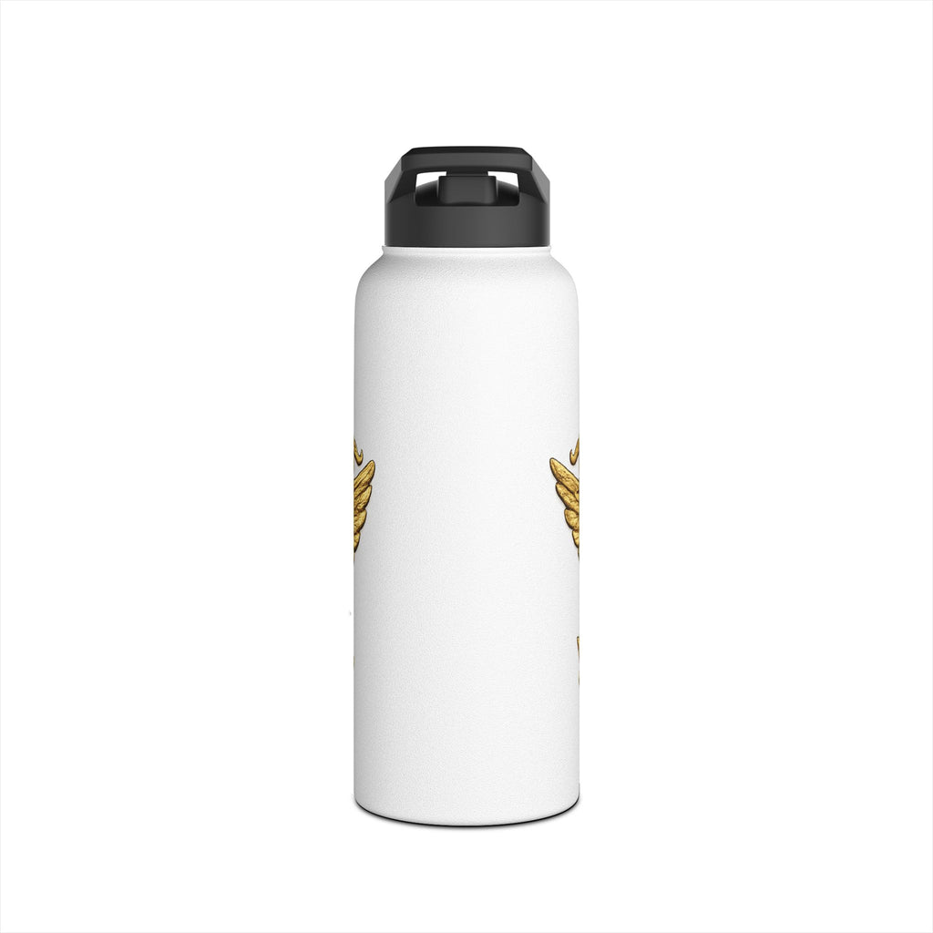 Patriotic Eagle Stainless Steel Water Bottle — "In God We Trust" Design