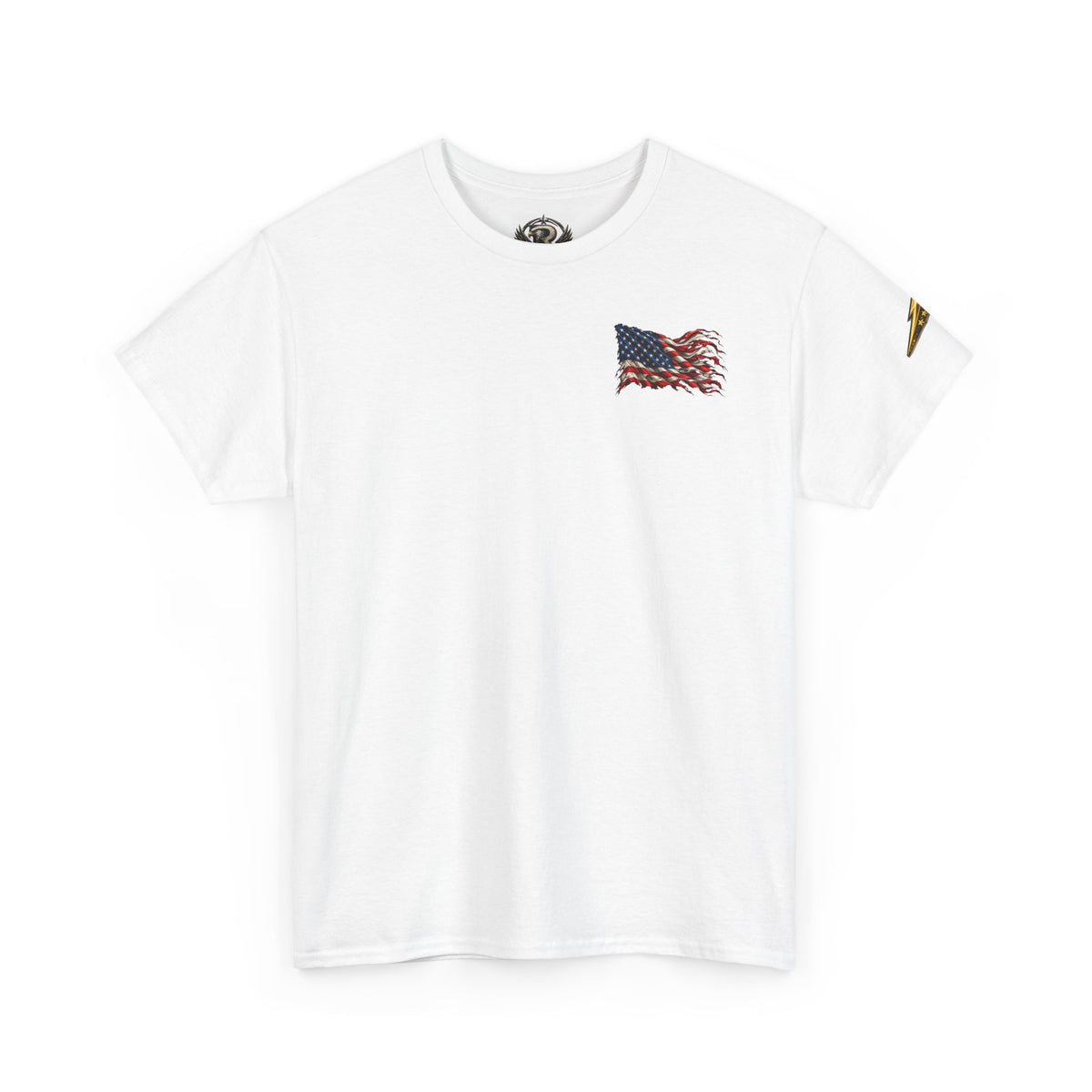 Aviation Fighter Jet T-Shirt — Vintage USAF Flag Graphic Tee