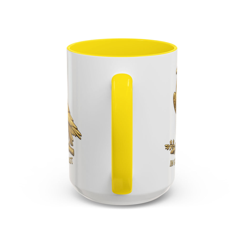 Gold Eagle "In God We Trust" Accent Coffee Mug