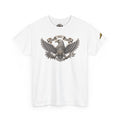 Patriotic Eagle Graphic Tee – American Shield Front & Back T‑Shirt