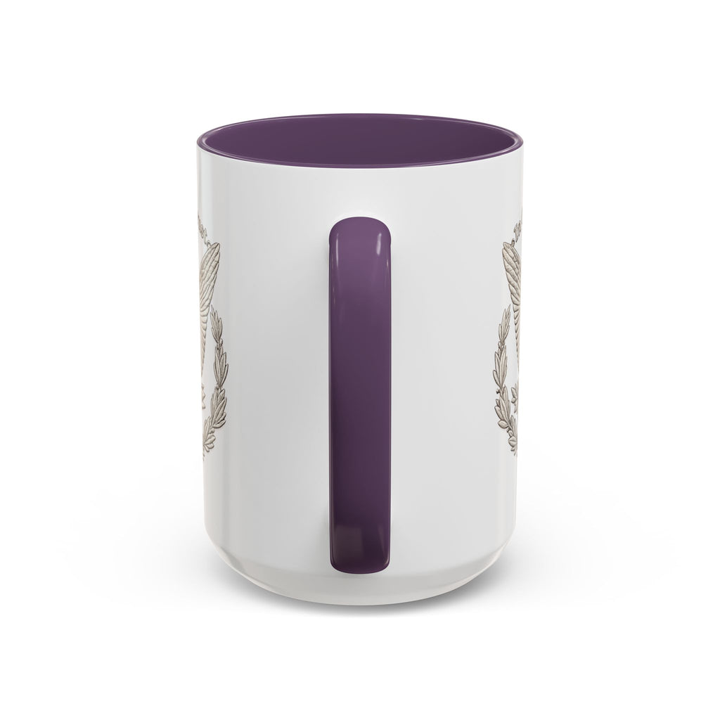 Eagle Emblem Coffee Mug — "In God We Trust" Accent Ceramic Mug (11/15oz)