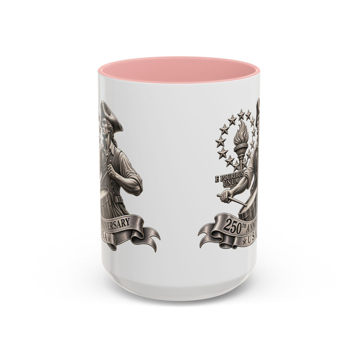 250th Anniversary USA Drum-Major Accent Coffee Mug