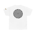 Hypnotic Spiral Tee — Optical Illusion Graphic T-Shirt