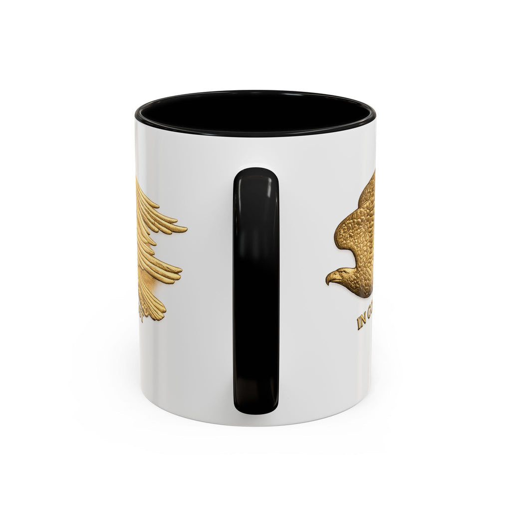 Gold Eagle "In God We Trust" Accent Coffee Mug