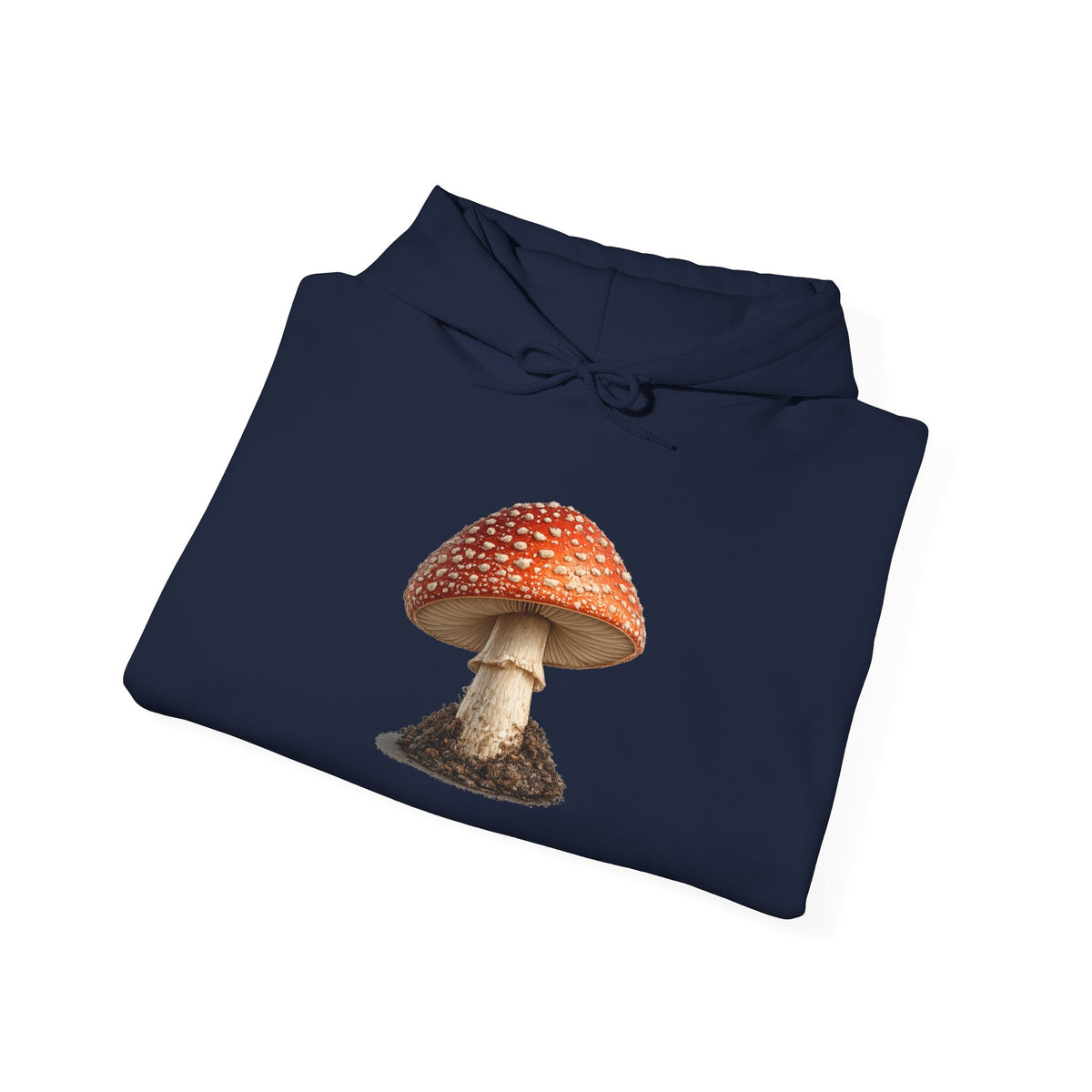 Mushroom Hoodie — Vintage Fly Agaric Fungi Graphic Pullover