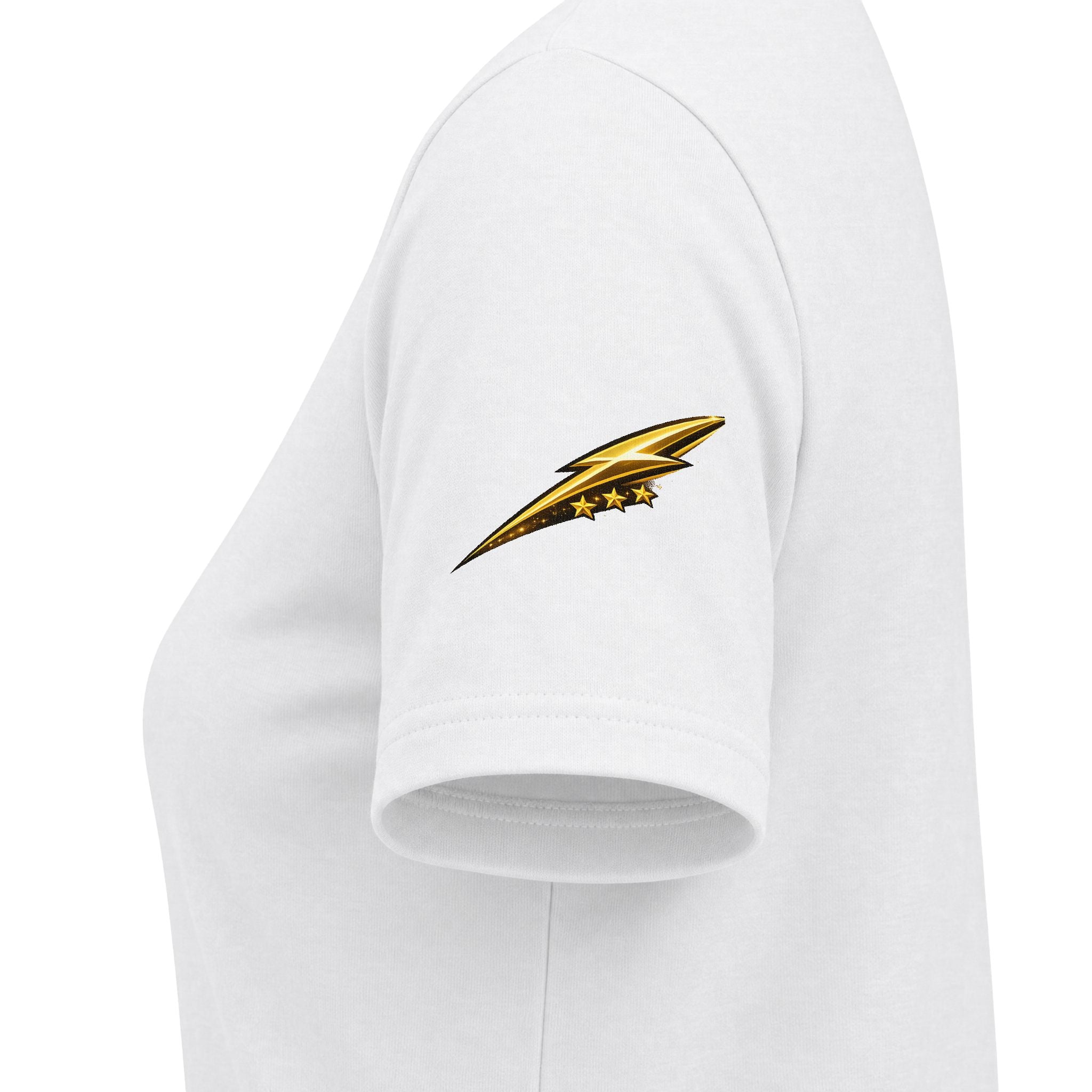 Women's V-Neck Tee — Flying Pig Angel Graphic