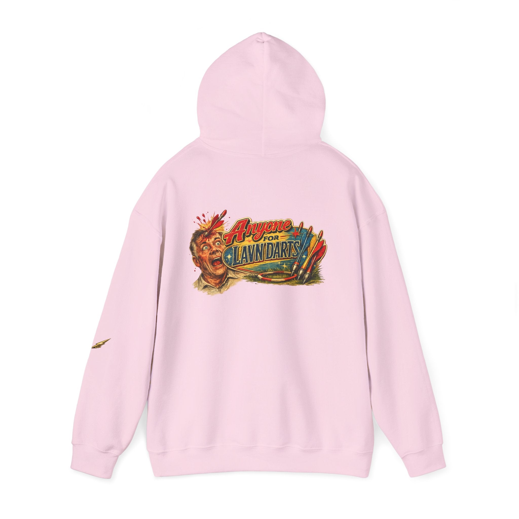 Hoodie - Awesome Lawn Darts Vintage Graphic Hoodie