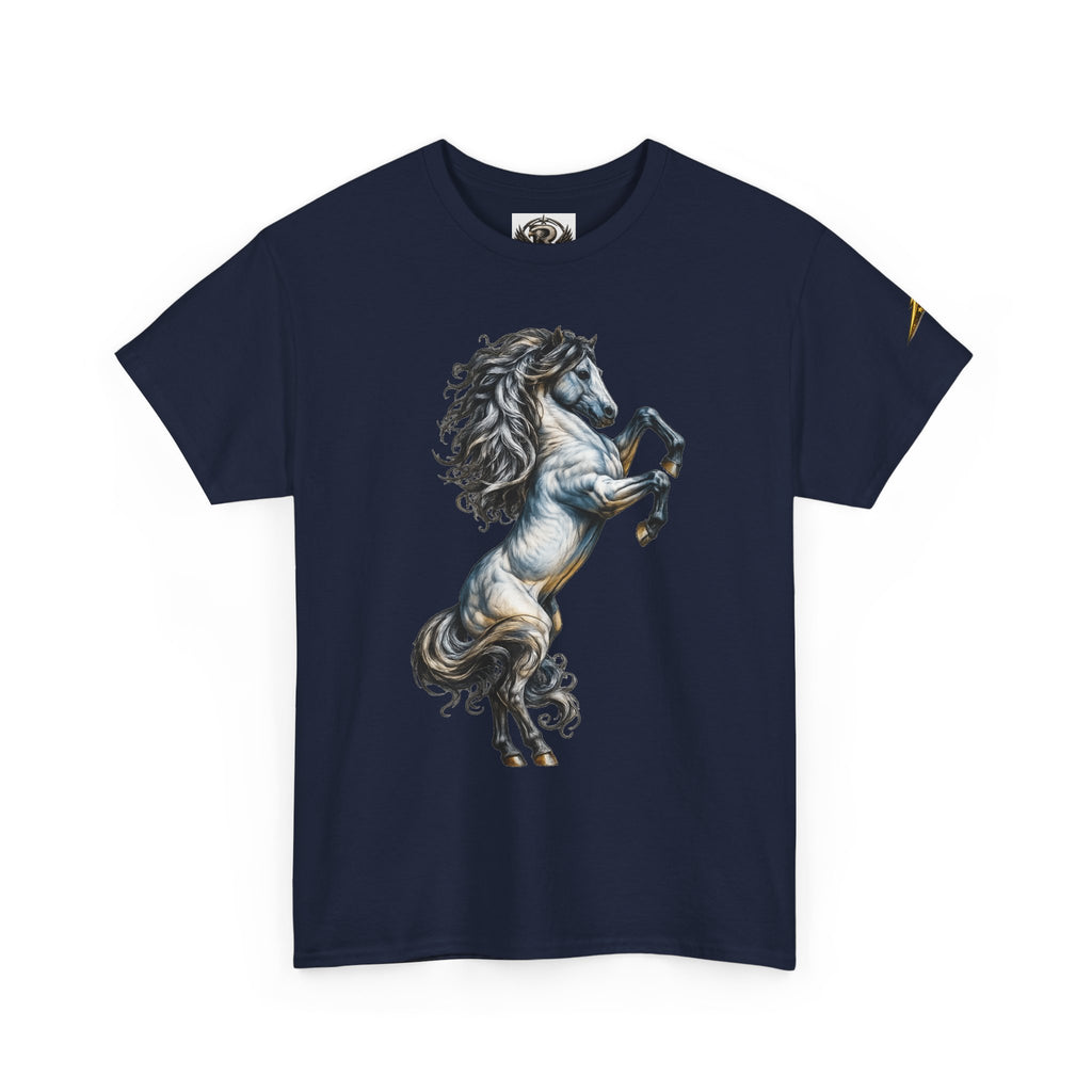 Rearing Stallion Graphic Tee — Majestic Horse T-Shirt