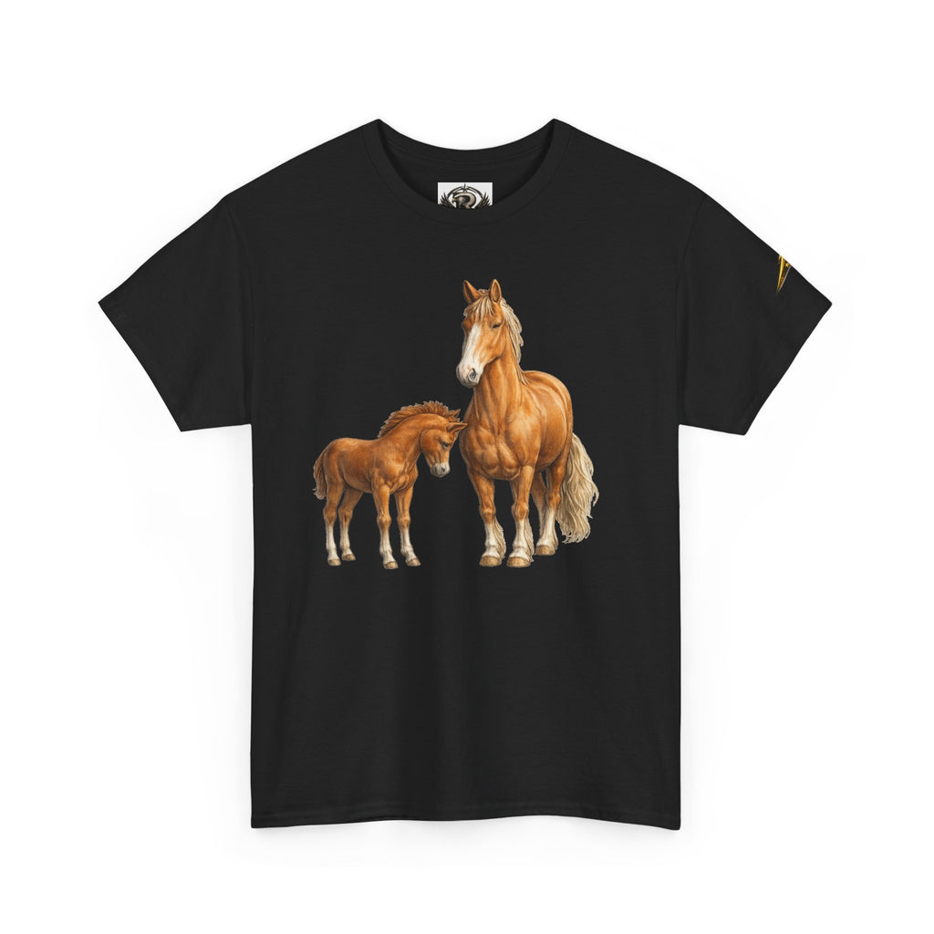 Horse & Foal Illustration T-Shirt